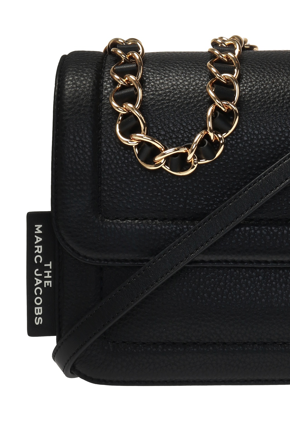 marc jacobs crescent leather shoulder bag